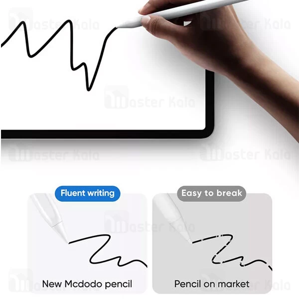 قلم لمسی مک دودو Mcdodo PN-8920 Stylus Pen for Apple iPad and iPad Pro Magnetic Active مناسب آیپد