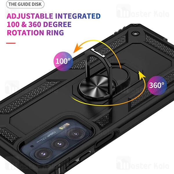 گارد محافظ ضد ضربه انگشتی موتورولا Motorola Edge 20 Armor Shockproof Case