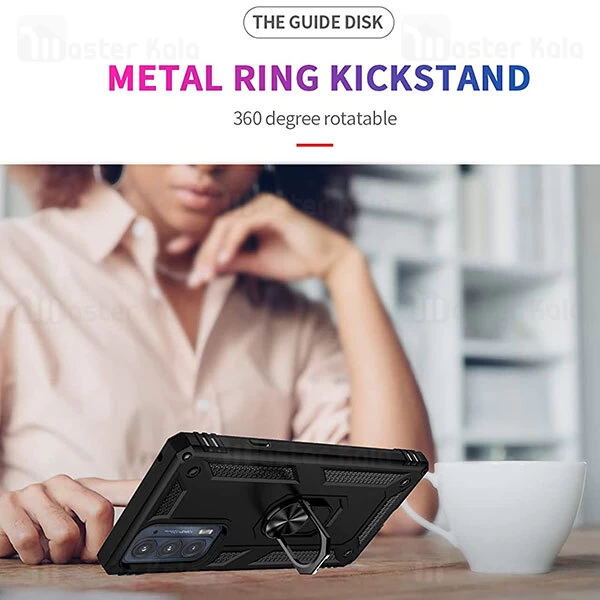 گارد محافظ ضد ضربه انگشتی موتورولا Motorola Edge 20 Armor Shockproof Case