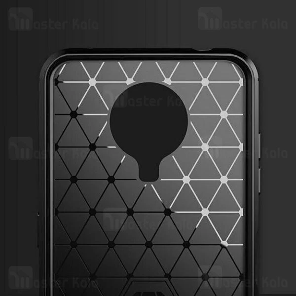 قاب محافظ ژله ای Nokia G10 / G20 Fiber Carbon Rugged Armor Case