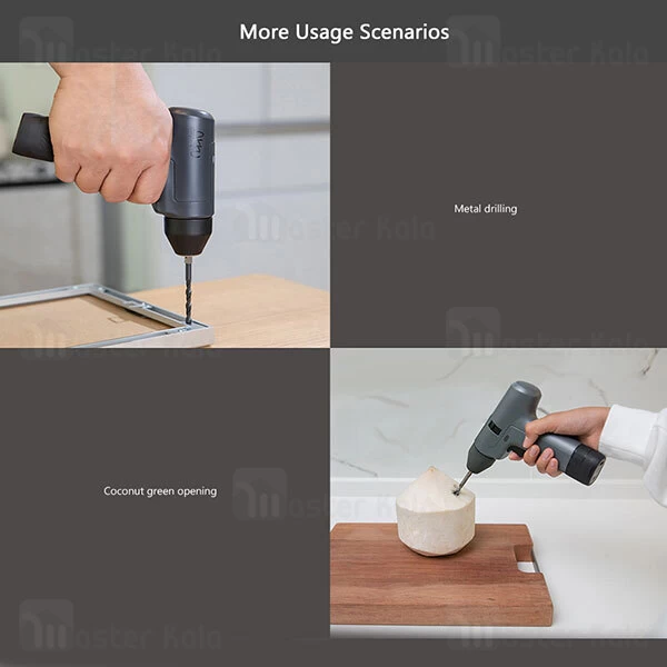 دریل و پیچ گوشتی Xiaomi AKKU AK701 Multifunctional Lithium Electric Drill 3.6V