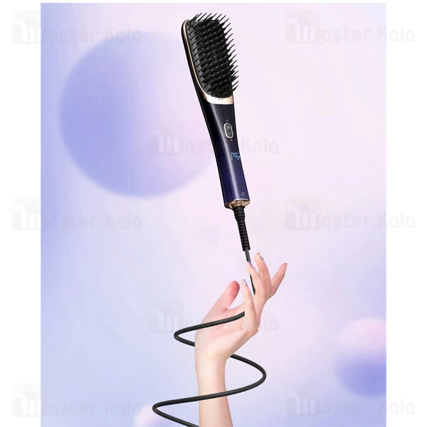 برس حرارتی صاف کننده و فر کننده مو شیائومی انچن Enchen Straight Volume Aurora C5 با توان 35وات