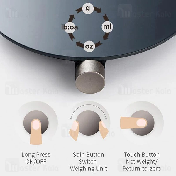 ترازو آشپزخانه هوشمند Xiaomi HOTO Smart Kitchen Scale QWCFC001