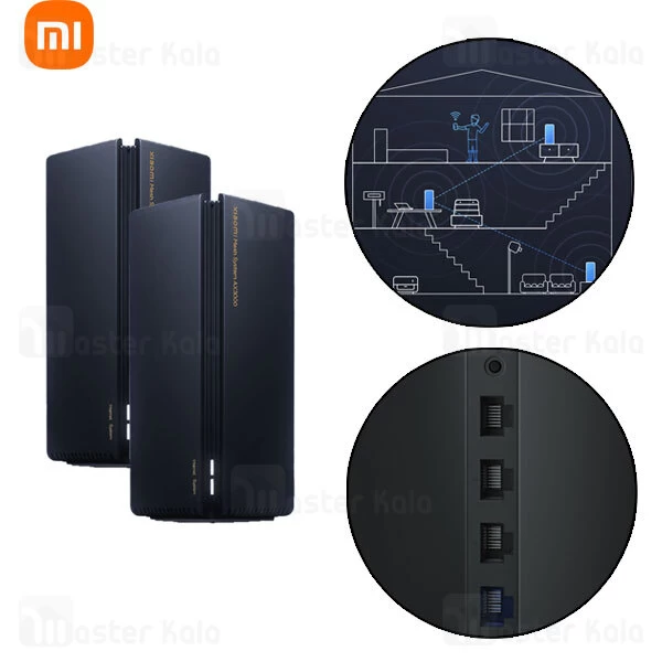 روتر Xiaomi Mesh System AX3000 RA82 WiFi 6 5GHz / 2.4GHz