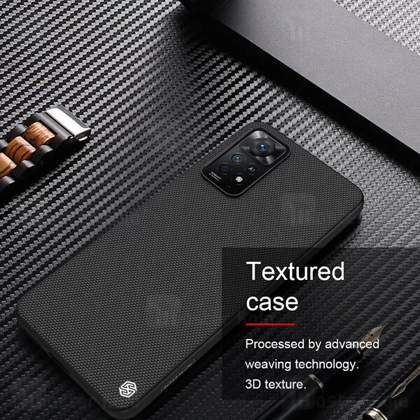 قاب Xiaomi Redmi Note 11 Pro Global / 11 Pro 5G Nillkin Textured Nylon Fiber