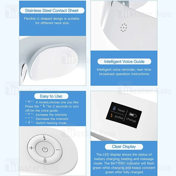 ماساژور گردن Xiaomi Tech Love Portable Neck Massager PG-2601B19