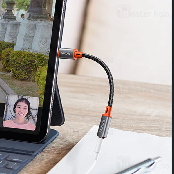 کابل تبدیل Type C به پورت AUX مک دودو Mcdodo CA-7561 Type-C to DC3.5mm Female Audio Cable Adapter