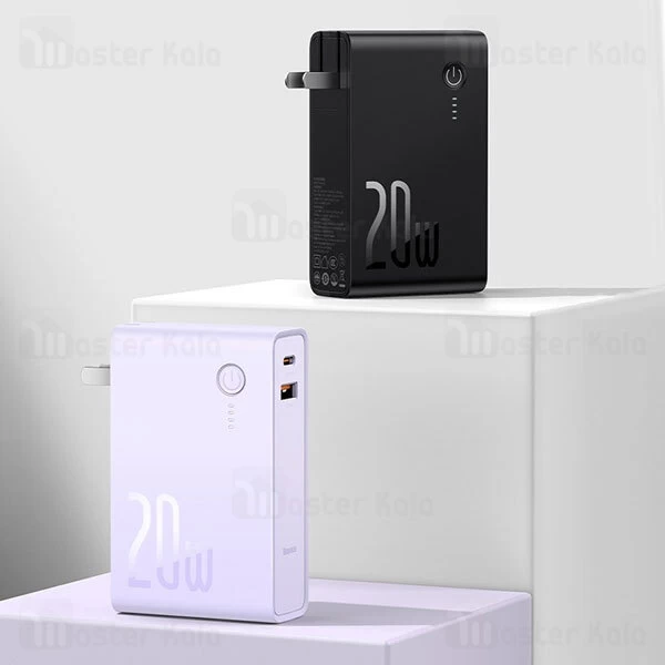 خرید آداپتور شارژر تایپ سی Baseus PPNL010001 Power Station 2 10000mAh
