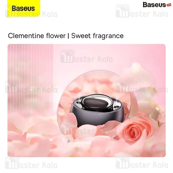 کیت رایحه خوشبو کننده هوای خودرو Baseus Wisdom Car Smart Dual-port Atomized Air Freshener Essential Oil Refill CNZX030000