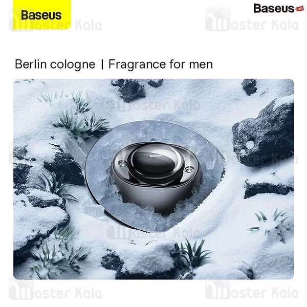 کیت رایحه خوشبو کننده هوای خودرو Baseus Wisdom Car Smart Dual-port Atomized Air Freshener Essential Oil Refill CNZX030000