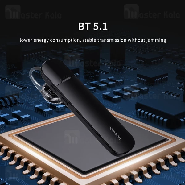 هدست بلوتوث تک گوش جویروم JOYROOM JR-B02S با داک شارژ