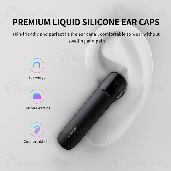 هدست بلوتوث تک گوش جویروم JOYROOM JR-B02S با داک شارژ