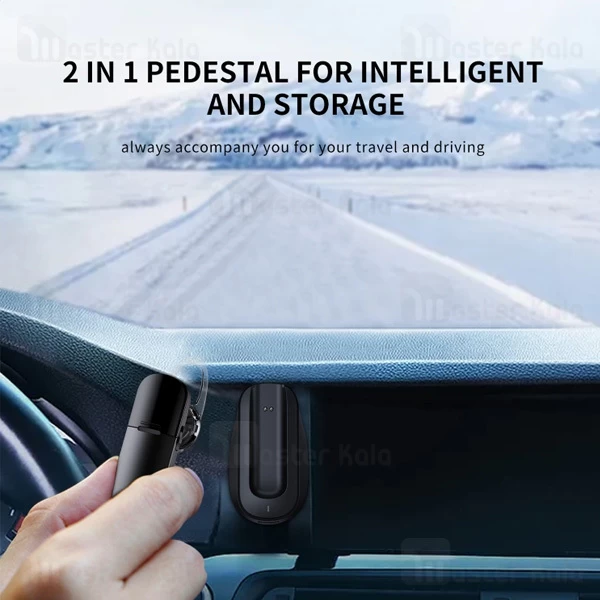 هدست بلوتوث تک گوش جویروم JOYROOM JR-B02S با داک شارژ