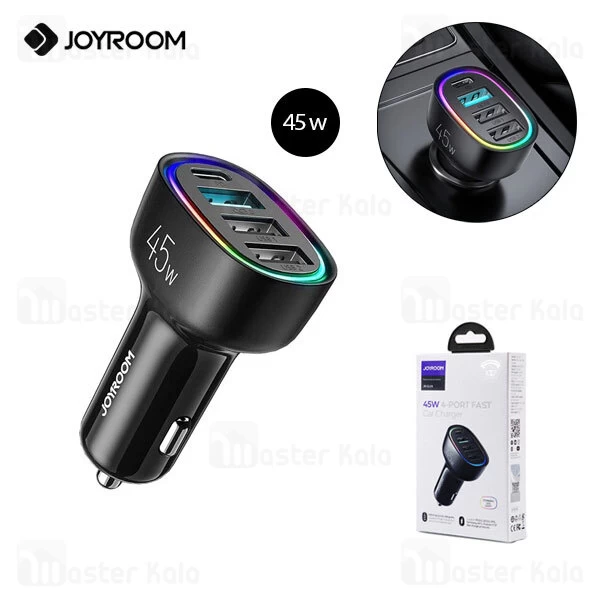 شارژر فندکی فست شارژ جویروم JoyRoom JR-CL09 توان 45 وات