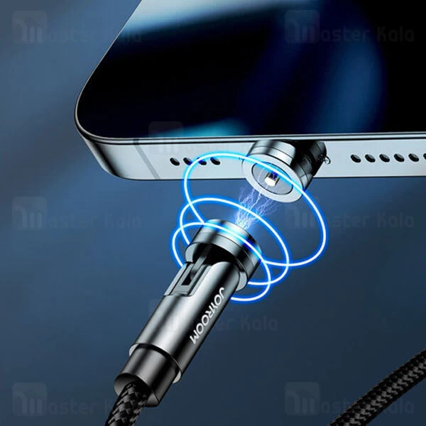 کابل مگنتی سه سر جویروم JoyRoom S-1224X2 طول 1.2 متر