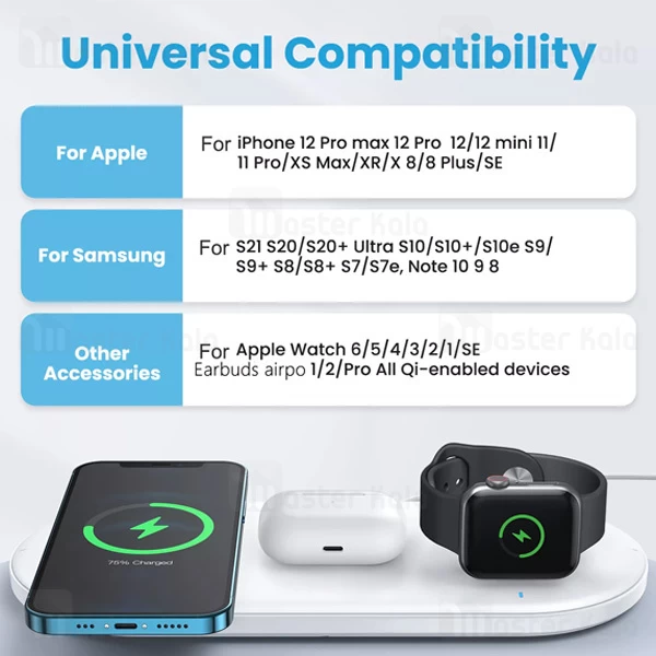 شارژر وایرلس جویروم Joyroom JR-A27 توان 20 وات