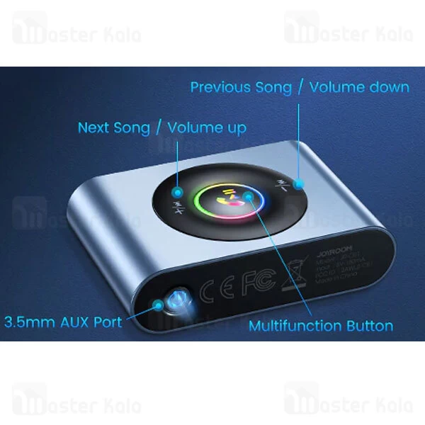 گیرنده بلوتوث اتومبیل جویروم Joyroom JR-CB1