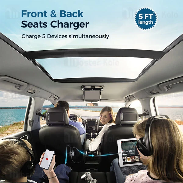 شارژر فندکی فست شارژ جویروم Joyroom JR-CL05 توان 72 وات