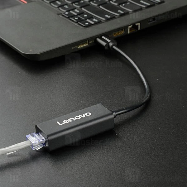 کابل تبدیل USB2.0 به LAN لنوو Lenovo A509 USB2.0 to RJ45 Network Adapter 100M Ethernet