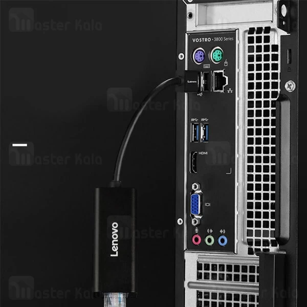 کابل تبدیل USB2.0 به LAN لنوو Lenovo A509 USB2.0 to RJ45 Network Adapter 100M Ethernet