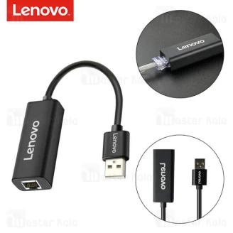 کابل تبدیل USB2.0 به LAN لنوو Lenovo A509 USB2.0 to RJ45 Network Adapter 100M Ethernet