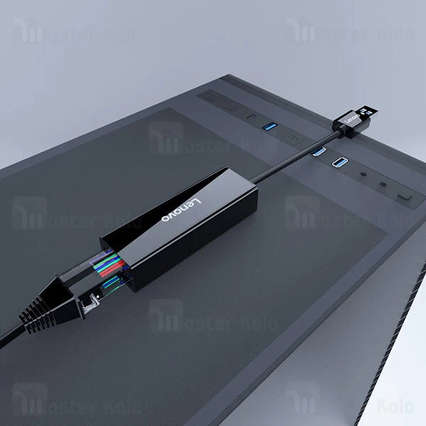 کابل تبدیل USB3.0 به LAN لنوو Lenovo A518 USB3.0 to RJ45 Network Converter