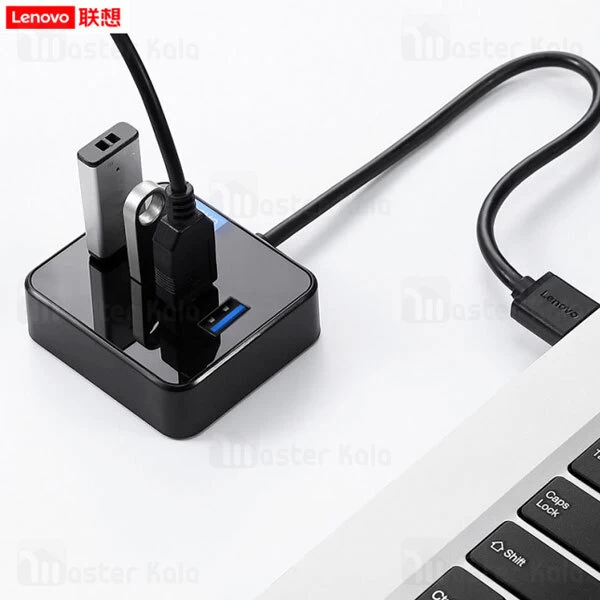 هاب 4 پورت لنوو Lenovo A603 Vertical insertion New 4Ports USB3.0 Hub طول 1.5 متر