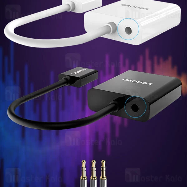 کابل تبدیل HDMI به VGA لنوو Lenovo H203-B HDMI To VGA Converter With Audio