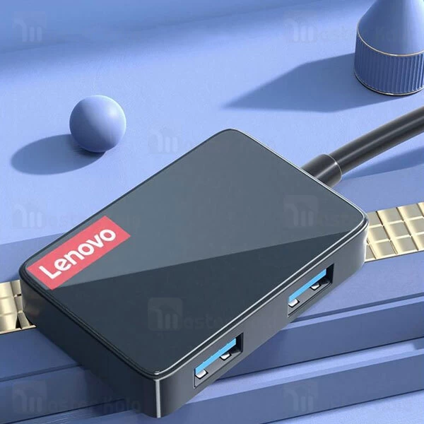 هاب 4 پورت لنوو Lenovo LP0806 4Ports USB3.0 Hub طول 25 سانتی متر