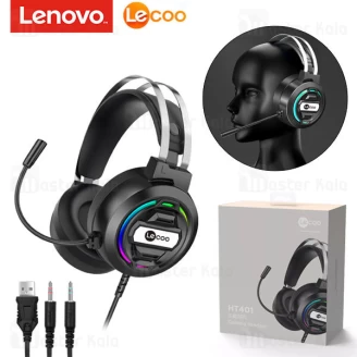 هدفون سیمی گیمینگ لنوو Lenovo Lecoo HT401