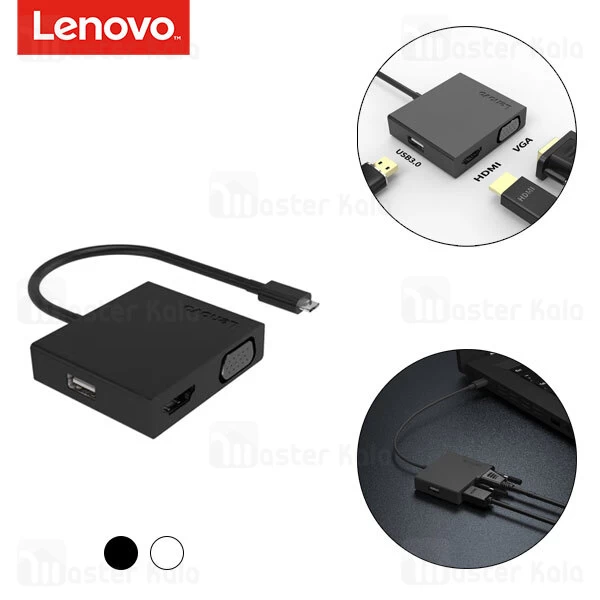 هاب 3 پورت لنوو Lenovo XL0807-H Multifunctional Type C Hub