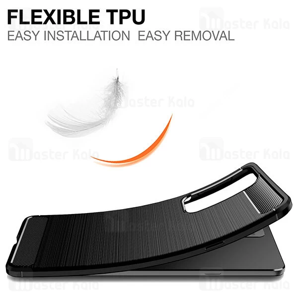 قاب فیبر کربنی موتورولا Motorola Edge 20 Rugged Armor Fiber Carbon