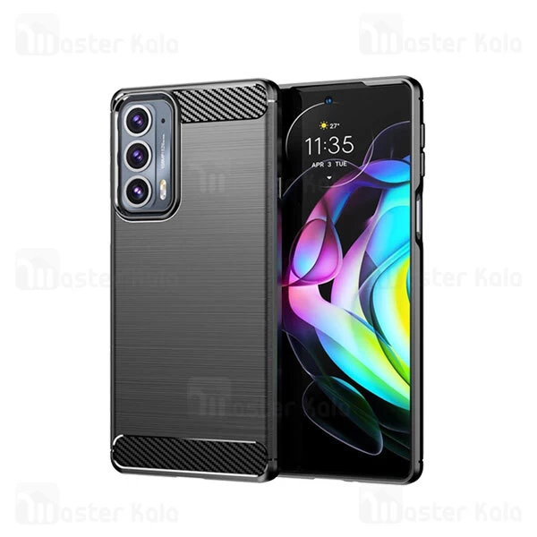 قاب فیبر کربنی موتورولا Motorola Edge 20 Rugged Armor Fiber Carbon