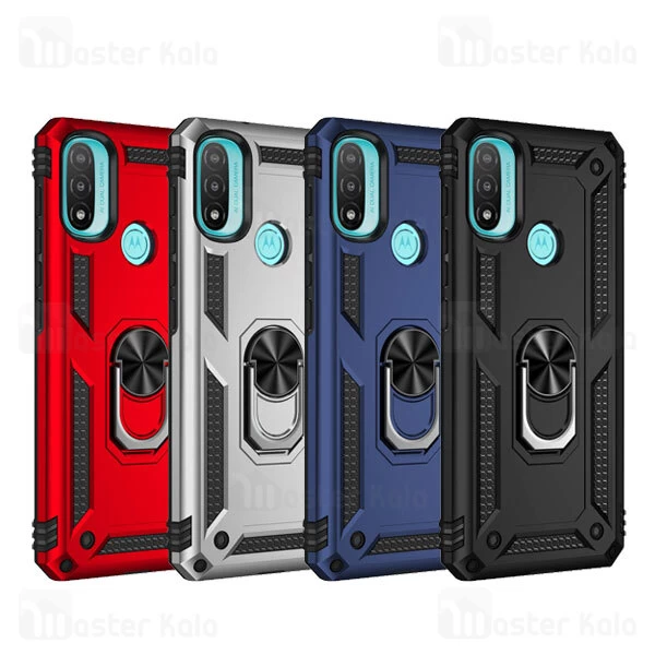 گارد محافظ ضد ضربه انگشتی موتورولا Motorola Moto E20 Armor Shockproof Case