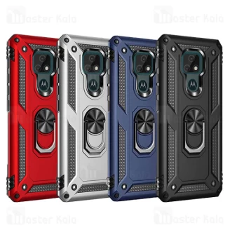 گارد محافظ ضد ضربه انگشتی موتورولا Motorola Moto E7 Armor Shockproof Case