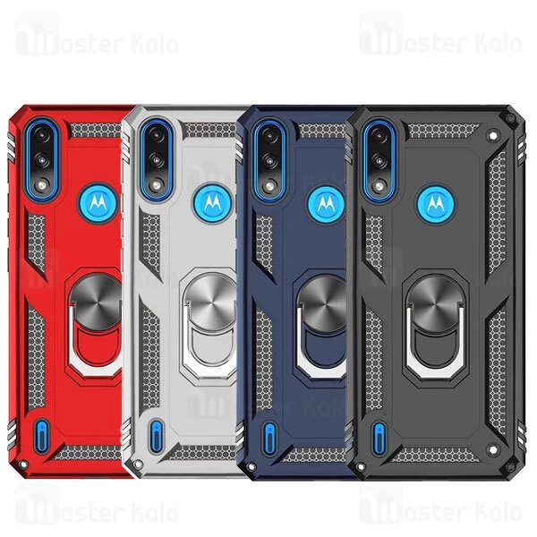 گارد محافظ ضد ضربه انگشتی موتورولا Motorola Moto E7i Power Armor Shockproof Case