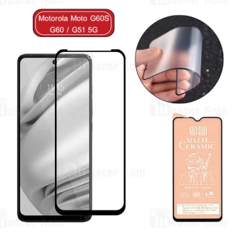 گلس سرامیکی مات موتورولا Motorola Moto G60S / G60 / G51 5G Matte Ceramic Full Glass