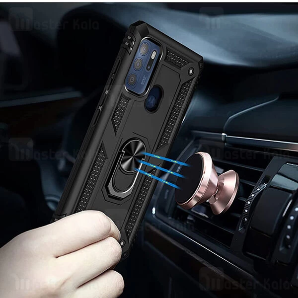 گارد محافظ ضد ضربه انگشتی موتورولا Motorola Moto G60s Armor Shockproof Case