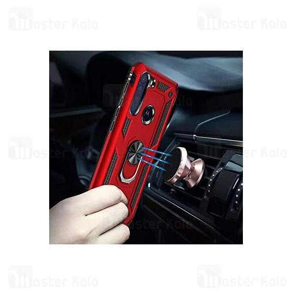 گارد محافظ ضد ضربه انگشتی موتورولا Motorola One Fusion Armor Shockproof Case