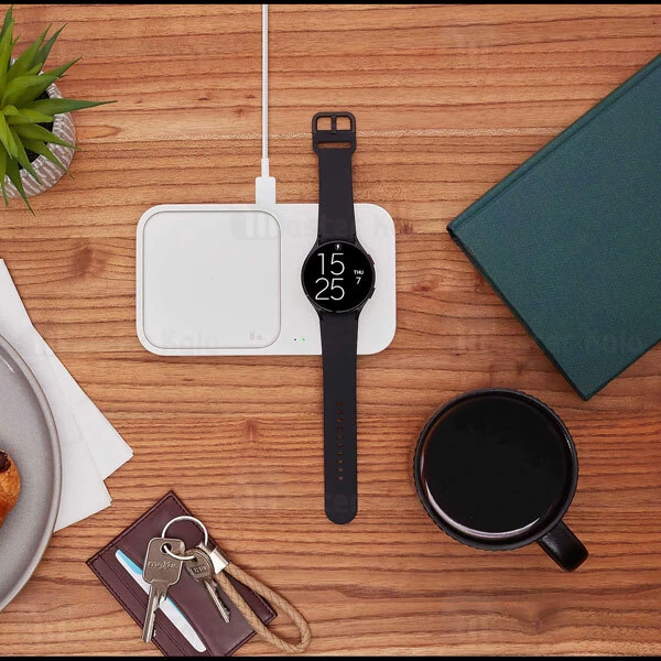 شارژر وایرلس اصلی سامسونگ Samsung Duo EP-P5400 توان 15 وات با آداپتور