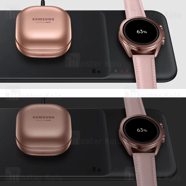 شارژر وایرلس سامسونگ Samsung Wireless Charger Trio EP-P6300TBEGWW توان 9 وات