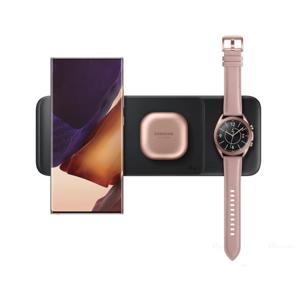 شارژر وایرلس سامسونگ Samsung Wireless Charger Trio EP-P6300TBEGWW توان 9 وات