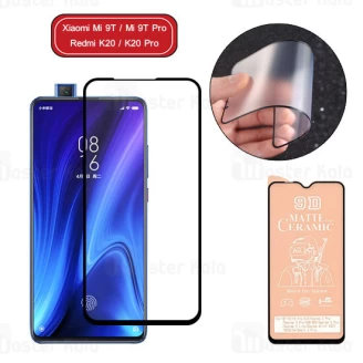 گلس سرامیکی مات Xiaomi Redmi K20 / K20 Pro / Mi 9T / Mi 9T Pro Matte Ceramic Full Glass