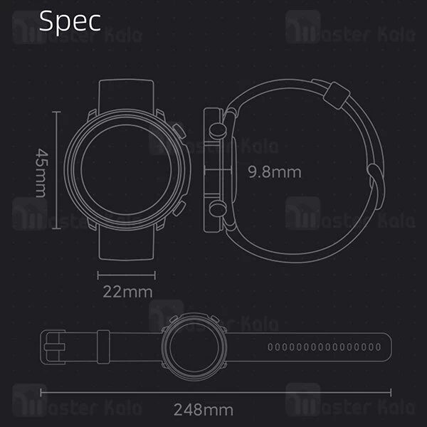 ساعت هوشمند Xiaomi Mibro A1 smart watch