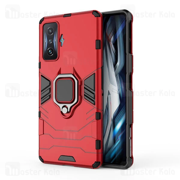 گارد ضد ضربه انگشتی شیائومی Xiaomi Poco F4 GT / Redmi K50 Gaming Black Panther KEYSION Armor Ring