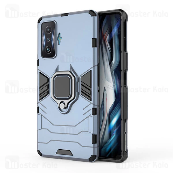 گارد ضد ضربه انگشتی شیائومی Xiaomi Poco F4 GT / Redmi K50 Gaming Black Panther KEYSION Armor Ring