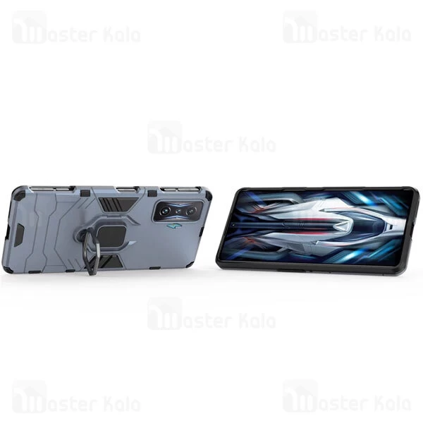 گارد ضد ضربه انگشتی شیائومی Xiaomi Poco F4 GT / Redmi K50 Gaming Black Panther KEYSION Armor Ring