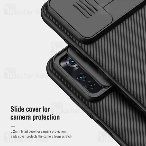 قاب محافظ نیلکین شیائومی Xiaomi Poco M4 Pro Nillkin CamShield Case دارای محافظ دوربین