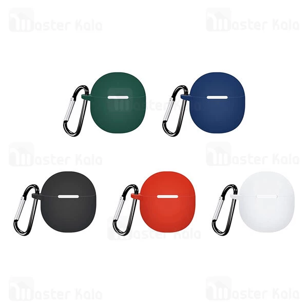 کاور محافظ سیلیکونی هندزفری کیو سی وای Xiaomi QCY T18 دارای قلاب آویز