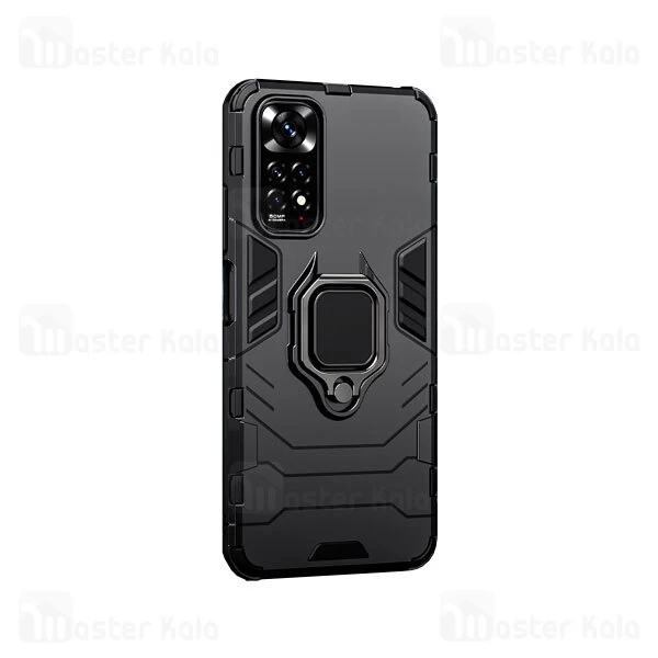 گارد ضد ضربه انگشتی Xiaomi Redmi Note 11 Pro Global / 11 Pro 5G Black Panther KEYSION Armor Ring